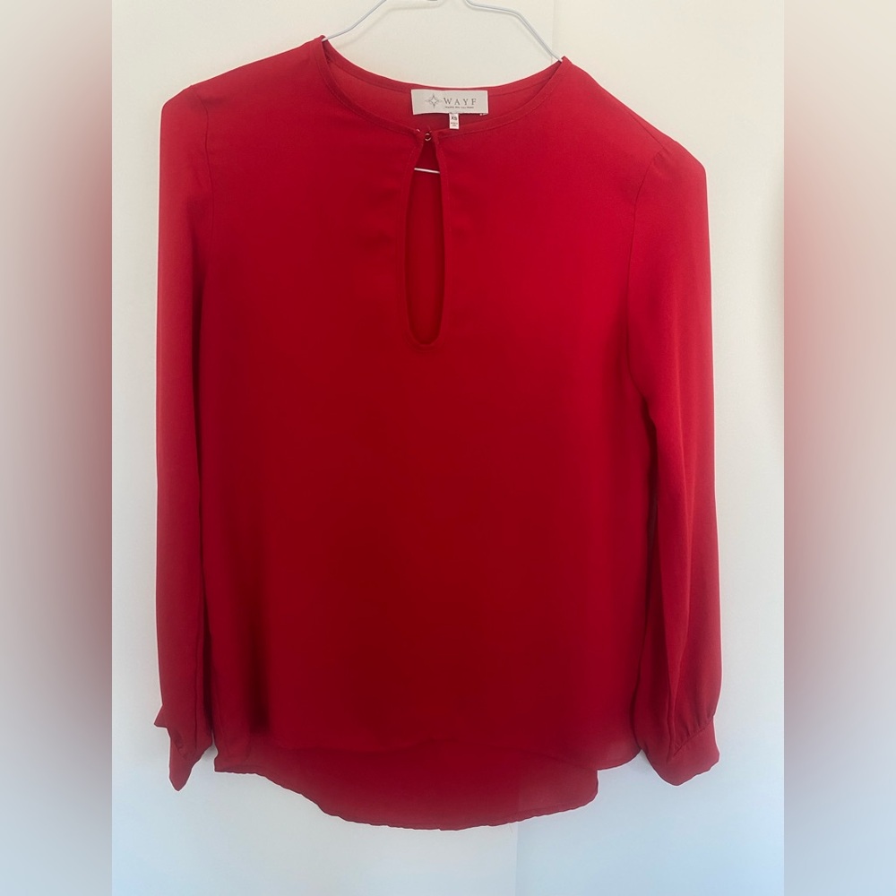 Red Blouse - Picture 2 of 4